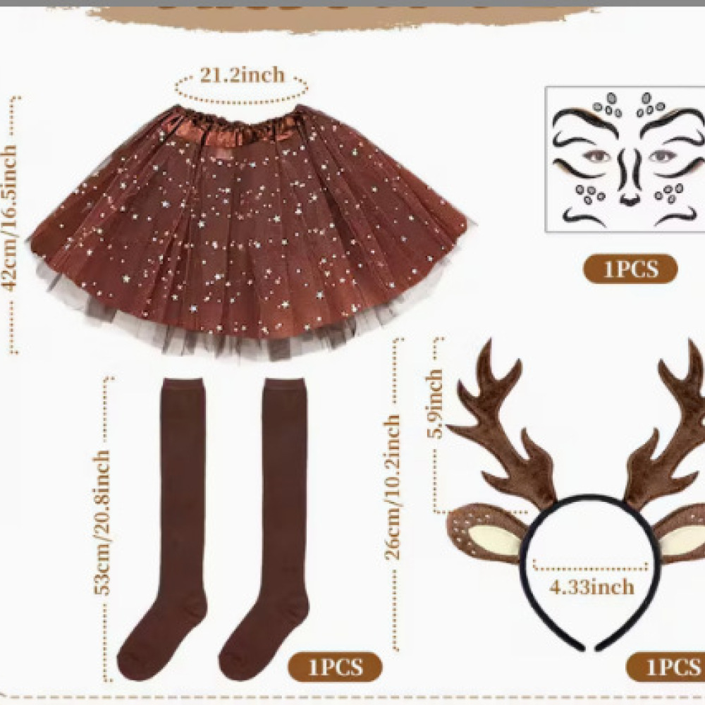 Reindeer Antlers Headband - ที่คาดผมลายเขากวางเรนเดียร์สำหรับตกแต่งคริสต์มาส อุปกรณ์เสริมสำหรับงานปาร์ตี้วันหยุด เครื่องประดับผมสำหรับผู้ใหญ่และเด็ก