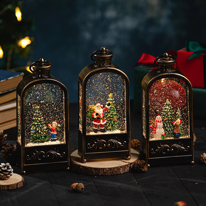 โคมไฟคริสมาสต์รูปหิมะโคมไฟคริส - Snow Globe Musical บทวิจารณ์และราคา