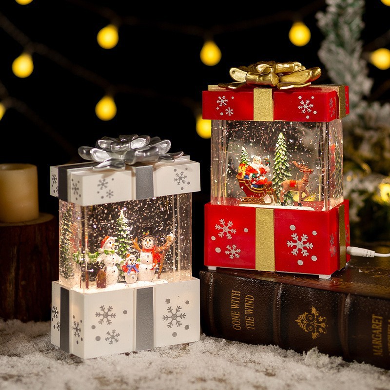 กล่องดนตรีลูกโลกหิมะอัตโนมัติ  - Snow Globe Musical บทวิจารณ์และราคา