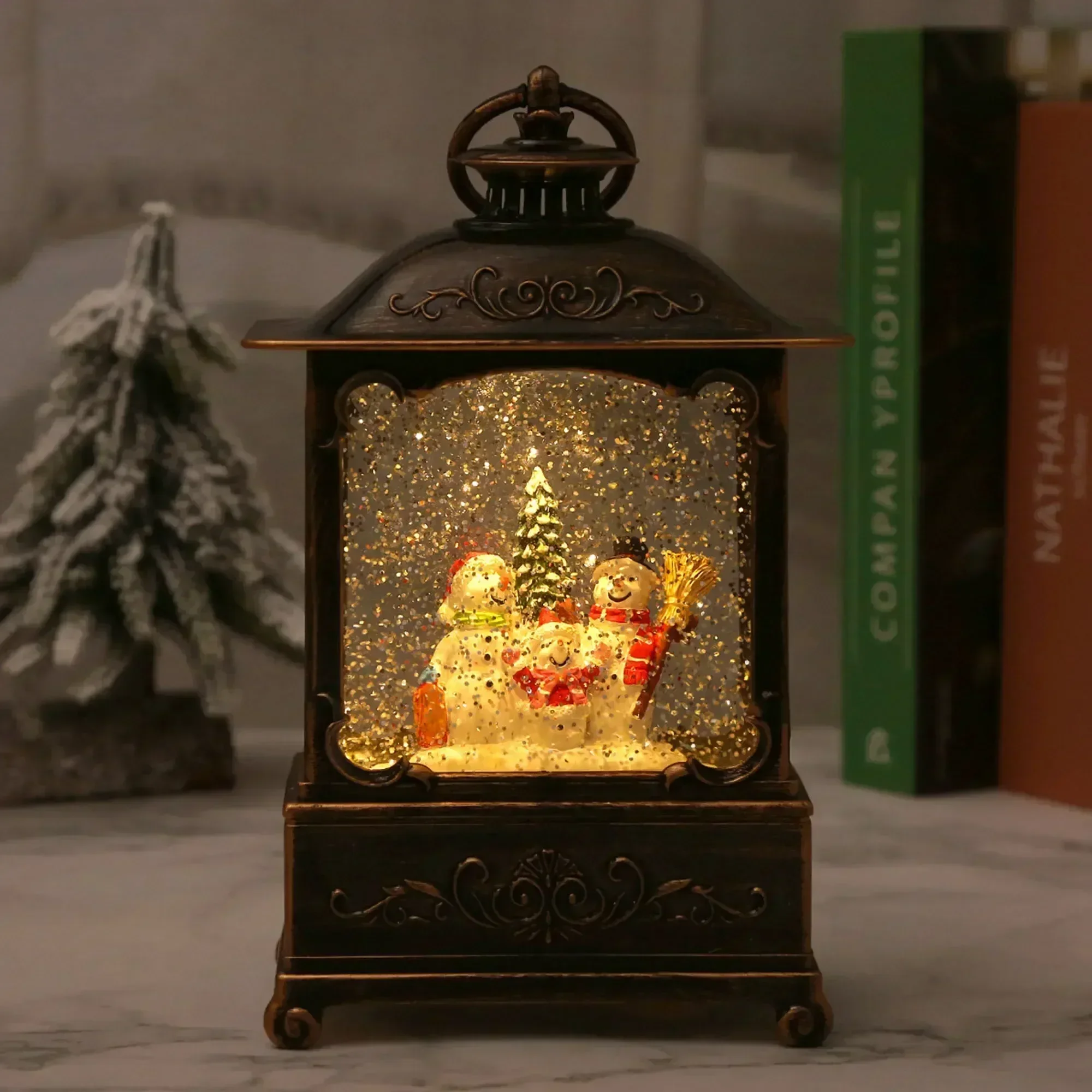 กล่องดนตรีลูกโลกหิมะคริสต์มาส  - Snow Globe Musical บทวิจารณ์และราคา