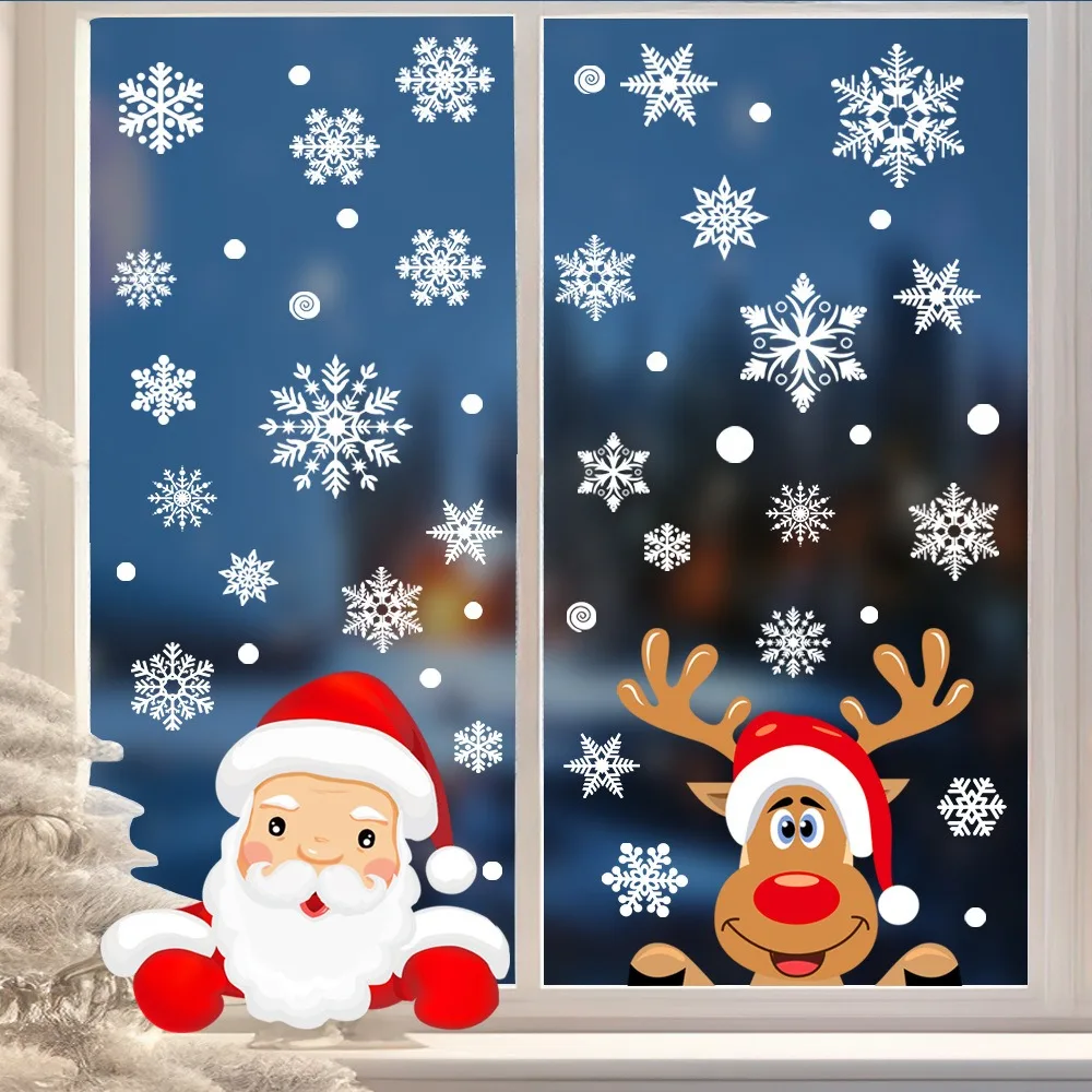 สติกเกอร์ติดหน้าต่างลายการ์ตูน - Snowflake Window Decal บทวิจารณ์และราคา