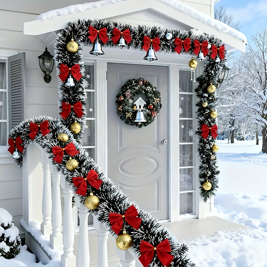 พวงมาลัยคริสต์มาสประดิษฐ์ พวงม - Christmas Wreath Fake บทวิจารณ์และราคา