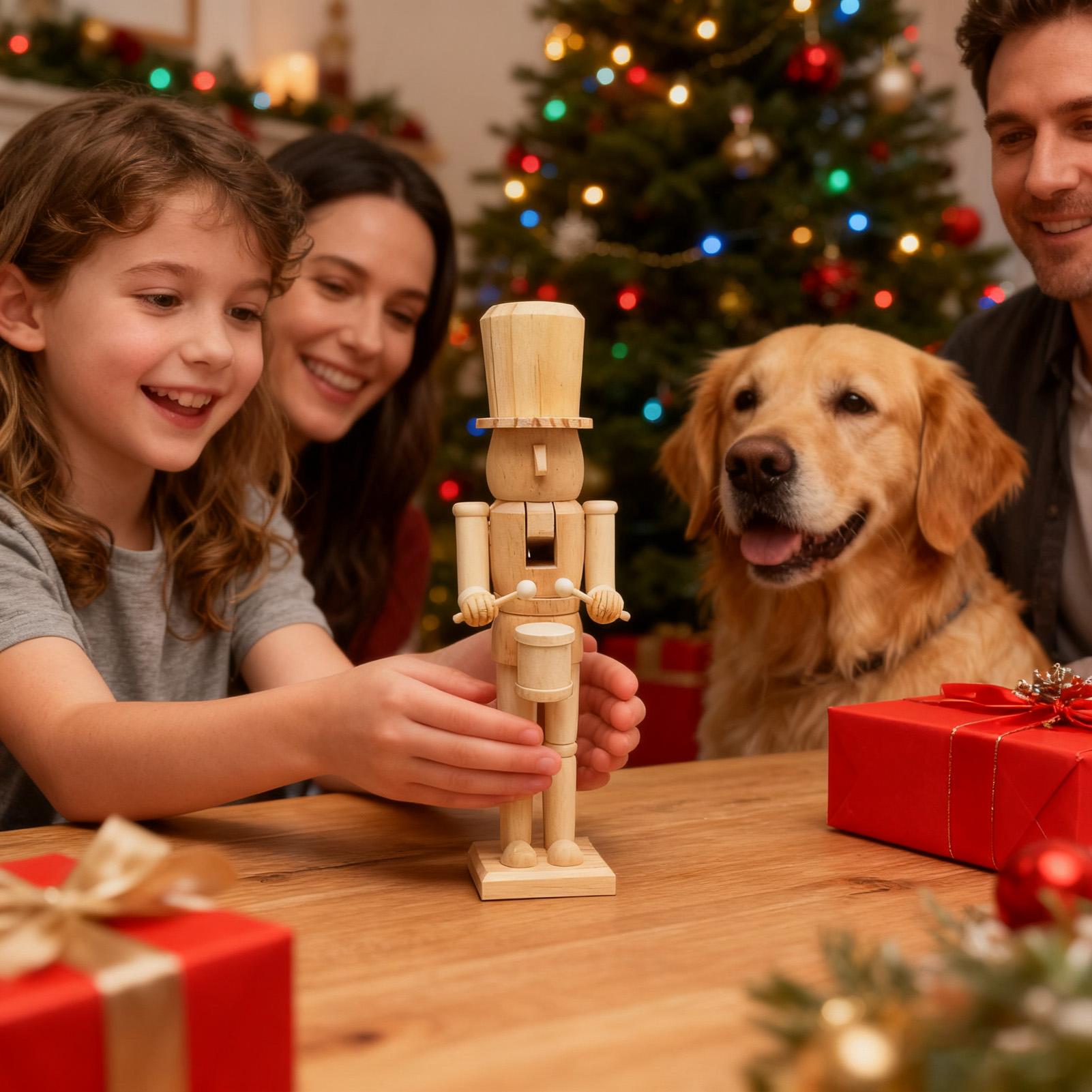 ตุ๊กตานัทแครกเกอร์ไม้ขนาด 38 ซ - Nutcracker Figurine บทวิจารณ์และราคา