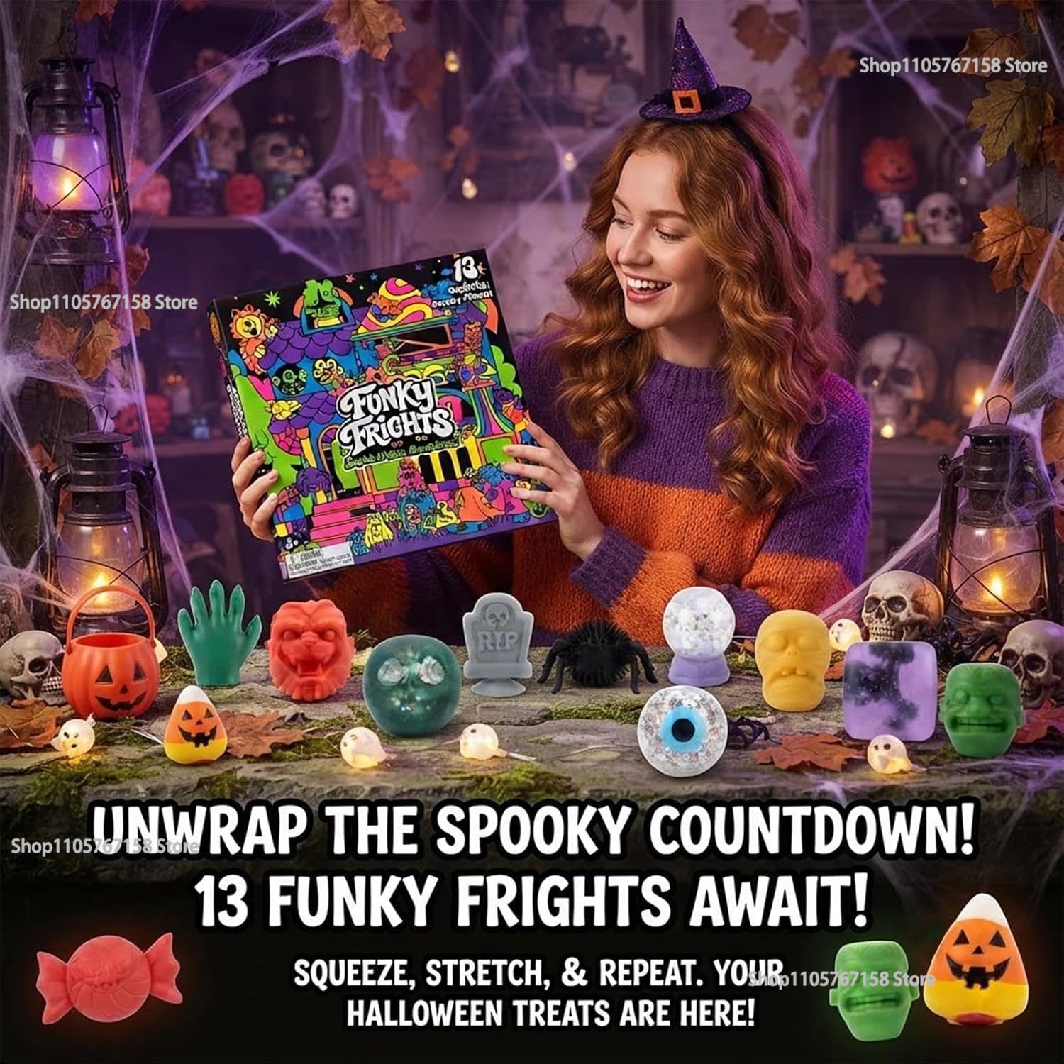 ปฏิทินนับถอยหลังวันฮาโลวีน, กล - Advent Calendar Gift บทวิจารณ์และราคา