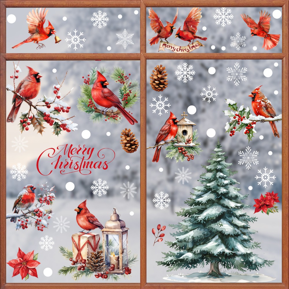 สติ๊กเกอร์ตกแต่งหน้าต่างคริสต์ - Snowflake Window Decal บทวิจารณ์และราคา